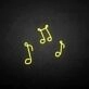 Notes' neon sign