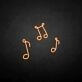 Notes' neon sign