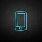 Phone' neon sign