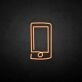 Phone' neon sign