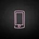 Phone' neon sign