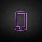 Phone' neon sign