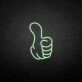'Thumps' neon sign