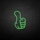 'Thumps' neon sign