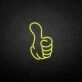 'Thumps' neon sign