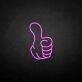 'Thumps' neon sign
