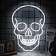 Simple Skull Customizable Sign Neon Sign Add a personal, edgy touch