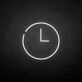 'Time' neon sign