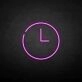 'Time' neon sign