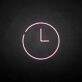 'Time' neon sign