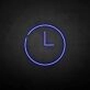'Time' neon sign