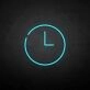 'Time' neon sign