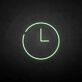 'Time' neon sign