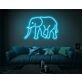 Elephant LED Neon Sign