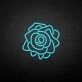 'Rose3' neon sign