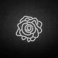 'Rose3' neon sign