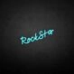 'Rockstar' neon sign