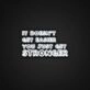 It Doesnt Get Easier You Just Get Stronger Neon Sign Encourage strength and resilience