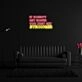 It Doesnt Get Easier You Just Get Stronger Neon Sign Encourage strength and resilience