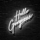 Hello Gorgeous Neon Sign Add a stylish and confident touch