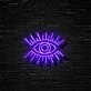 Eye Neon Sign Add a mysterious and intriguing vibe