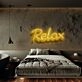 Relax Neon Sign Promote relaxation and tranquility