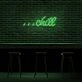 Chill Neon Sign Create a relaxed and laid-back atmosphere