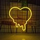 Melting Heart Neon Sign Add a romantic and whimsical vibe