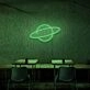 Planet Neon Sign Add a celestial and dreamy touch