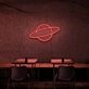 Planet Neon Sign Add a celestial and dreamy touch