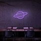 Planet Neon Sign Add a celestial and dreamy touch