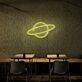 Planet Neon Sign Add a celestial and dreamy touch