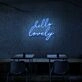 Hello Lovely Neon Sign Add a sweet and welcoming touch