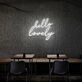 Hello Lovely Neon Sign Add a sweet and welcoming touch