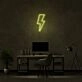 Lightning Strike Neon Sign Add an electrifying and dynamic vibe