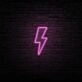 Lightning Strike Neon Sign Add an electrifying and dynamic vibe