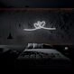 Double Heart Neon Sign Perfect for romantic and loving spaces