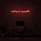 Nothing Is Impossible Neon Sign Inspire ambition and perseverance