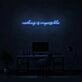 Nothing Is Impossible Neon Sign Inspire ambition and perseverance