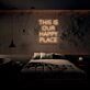 This Is Our Happy Place Neon Sign Create a warm and inviting atmosphere