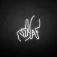 'Gesture' neon sign
