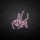 'Gesture' neon sign