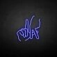 'Gesture' neon sign