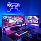 Game Controller Neon Sign Gamer's Paradise