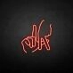 'Gesture' neon sign