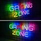 Gaming Zone Neon Sign Perfect for Game Rooms