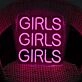 Girls Girls Girls Neon Sign Club Style