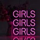 Girls Girls Girls Neon Sign Club Style