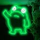 Green Cute Frog Neon Sign Bedroom Living Room