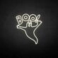 'BOO!' neon sign